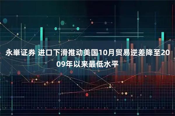 永崋证券 进口下滑推动美国10月贸易逆差降至2009年以来最低水平